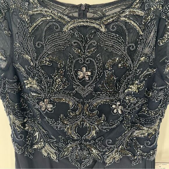 Xscape Beaded Dress - Picture 4 of 7